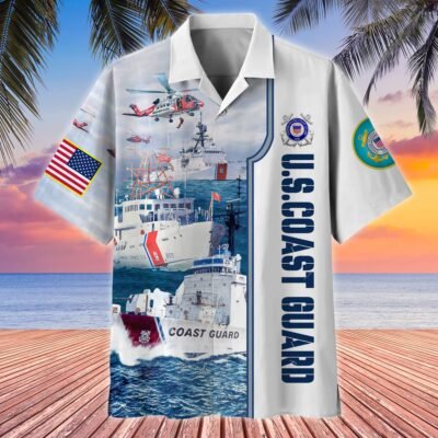 US COAST GUARD VETERAN Hawaiian Shirt - GS3931