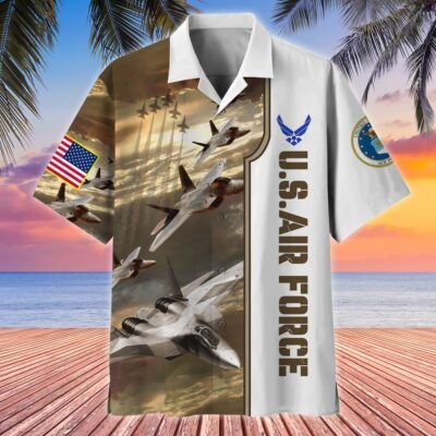 US AIR FORCE VETERAN Hawaiian Shirt - GS3932