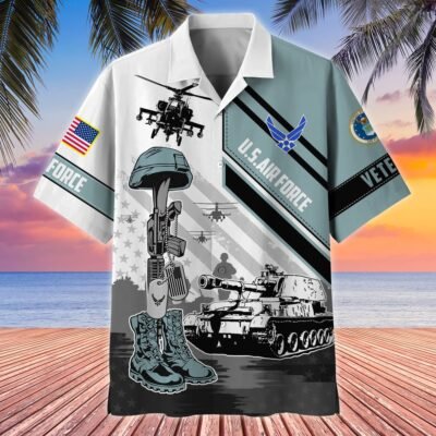 US AIR FORCE VETERAN Hawaiian Shirt - GS4230