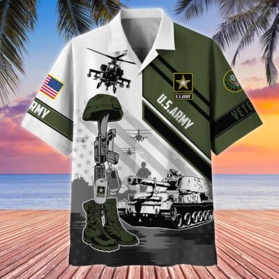 US ARMY VETERAN Hawaiian Shirt - GS4231