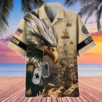 US VETERAN Hawaiian Shirt - GS4000