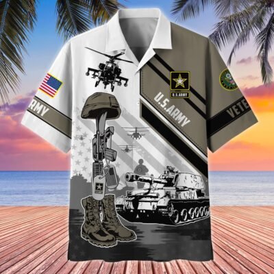 US ARMY VETERAN Hawaiian Shirt - GS4232