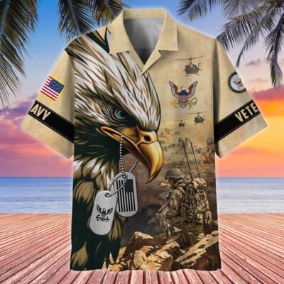 US NAVY VETERAN Hawaiian Shirt - GS4002