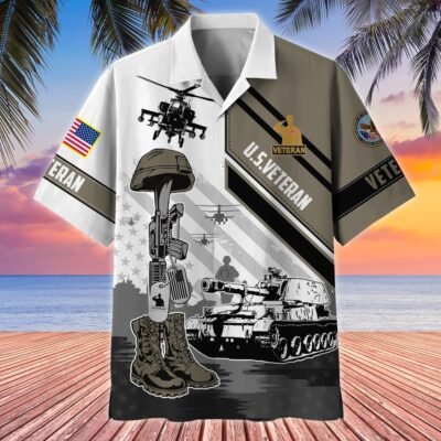 US VETERAN Hawaiian Shirt - GS4233