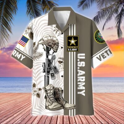 US ARMY VETERAN Hawaiian Shirt - GS4278