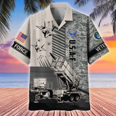 US AIR FORCE VETERAN Hawaiian Shirt - GS4049