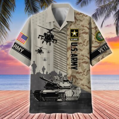 US ARMY VETERAN Hawaiian Shirt - GS4050