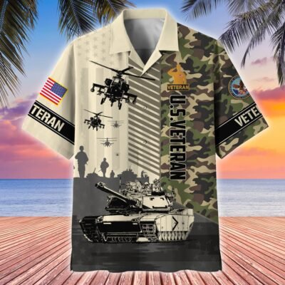 US AIR FORCE VETERAN Hawaiian Shirt - GS4055