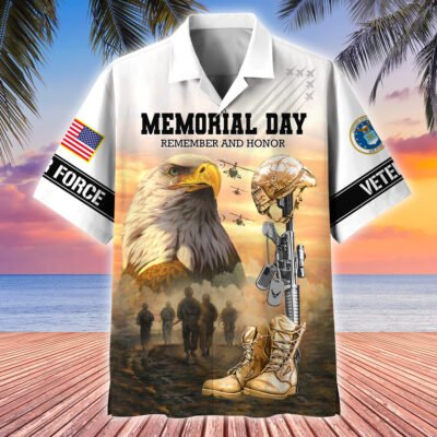 US AIR FORCE VETERAN Hawaiian Shirt - GS4056
