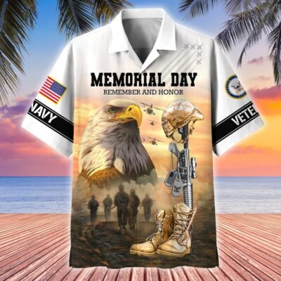 US NAVY VETERAN Hawaiian Shirt - GS4060