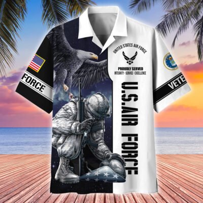 US AIR FORCE VETERAN Hawaiian Shirt - GS4028