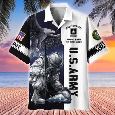 US ARMY VETERAN Hawaiian Shirt - GS4029