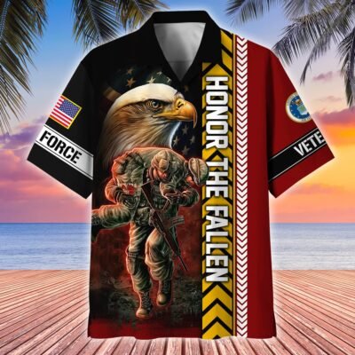 US AIR FORCE VETERAN Hawaiian Shirt - GS3530