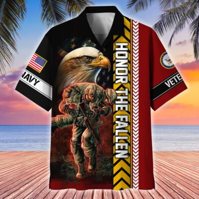 US NAVY VETERAN Hawaiian Shirt - GS3534