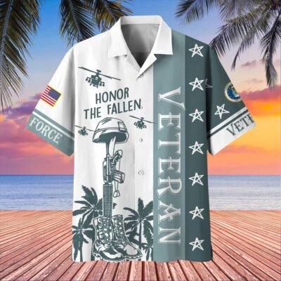 US AIR FORCE VETERAN Hawaiian Shirt - GS3614