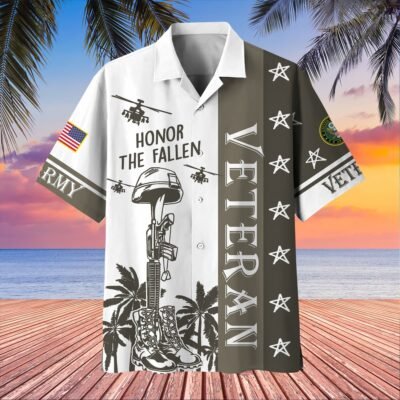 US ARMY VETERAN Hawaiian Shirt - GS3615