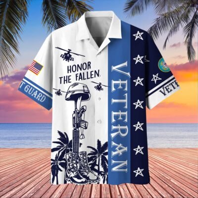 US COAST GUARD VETERAN Hawaiian Shirt - GS3616