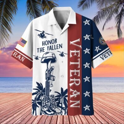 US VETERAN Hawaiian Shirt - GS3620