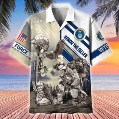 US AIR FORCE VETERAN Hawaiian Shirt - GS3934