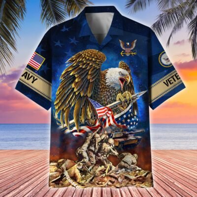 US NAVY VETERAN Hawaiian Shirt - GS3527