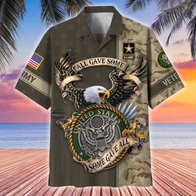 US ARMY VETERAN Hawaiian Shirt - GS4213