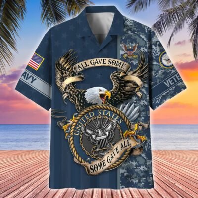 US NAVY VETERAN Hawaiian Shirt - GS4216