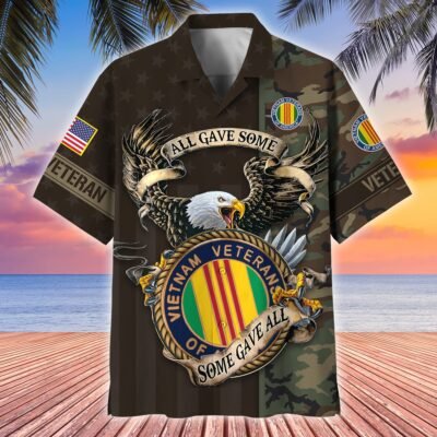 VIETNAM VETERAN Hawaiian Shirt - GS4218