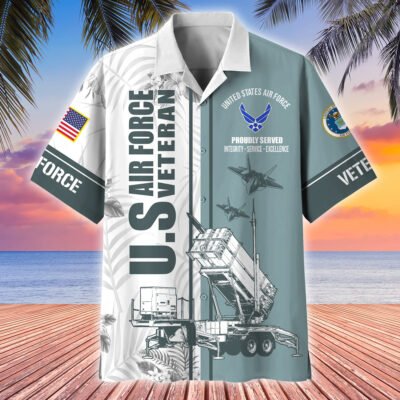 US AIR FORCE VETERAN Hawaiian Shirt - GS4189