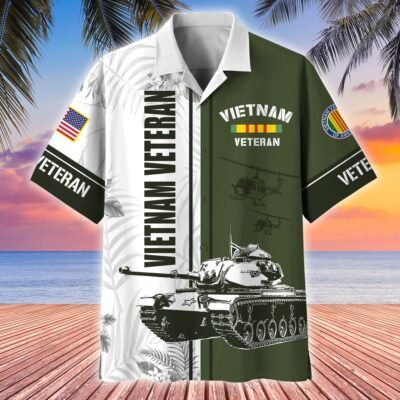 VIETNAM VETERAN Hawaiian Shirt - GS4198
