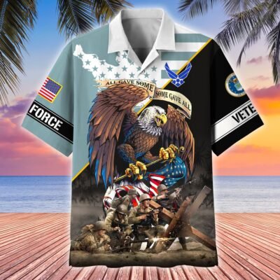 US AIR FORCE VETERAN Hawaiian Shirt - GS4200