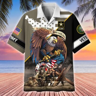 US ARMY VETERAN Hawaiian Shirt - GS4202
