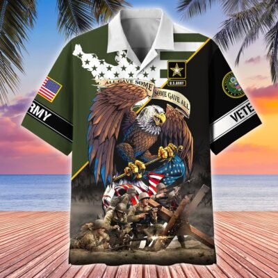 US ARMY VETERAN Hawaiian Shirt - GS4203