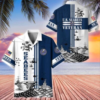 US SEABEES VETERAN Hawaiian Shirt - GS4315