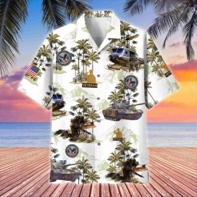 US VETERAN Hawaiian Shirt - GS4168