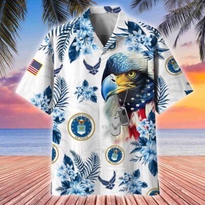 US AIR FORCE VETERAN Hawaiian Shirt - GS3849