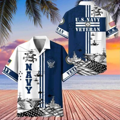 US NAVY VETERAN Hawaiian Shirt - GS4299