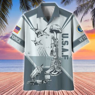 US AIR FORCE VETERAN Hawaiian Shirt - GS3969