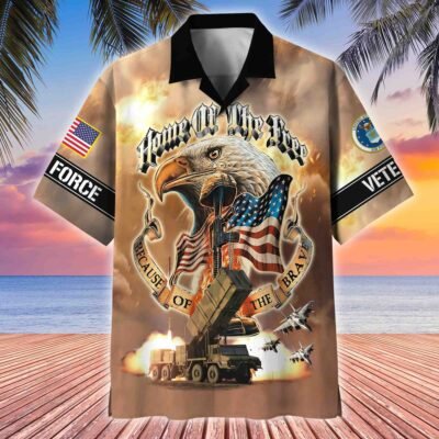 US AIR FORCE VETERAN Hawaiian Shirt - GS3961