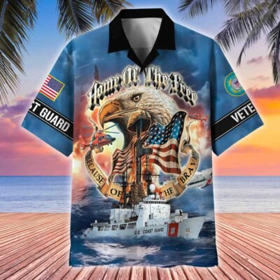US COAST GUARD VETERAN Hawaiian Shirt - GS3963