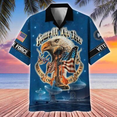 US SPACE FORCE VETERAN Hawaiian Shirt - GS3965