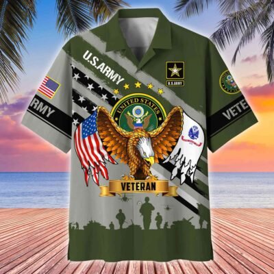 US ARMY VETERAN Hawaiian Shirt - GS4552