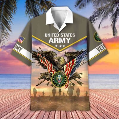 US ARMY VETERAN Hawaiian Shirt - GS4565