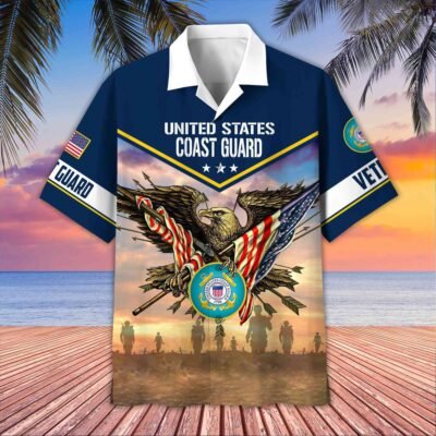 US COAST GUARD VETERAN Hawaiian Shirt - GS4567