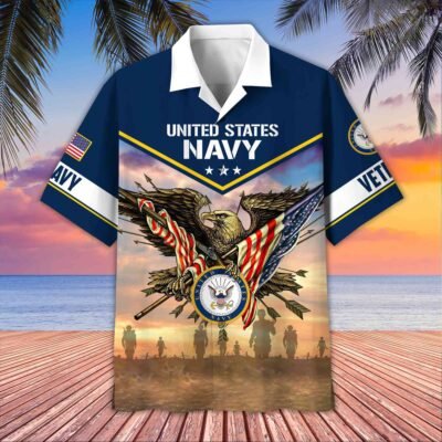 US NAVY VETERAN Hawaiian Shirt - GS4570
