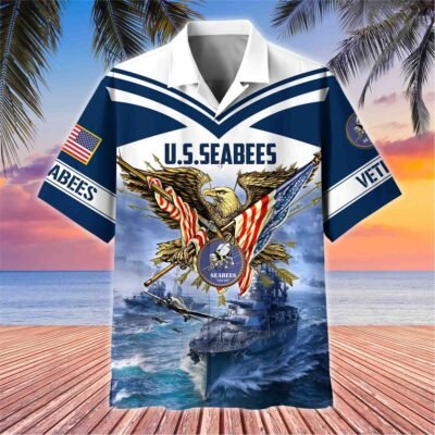 US SEABEES VETERAN Hawaiian Shirt - GS4582