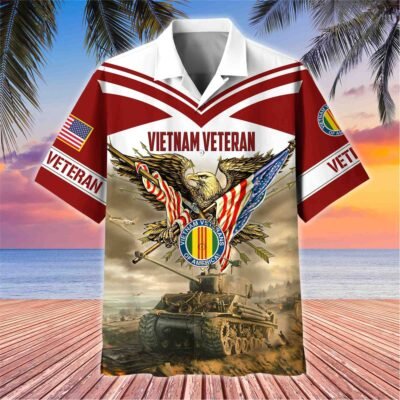 VIETNAM VETERAN Hawaiian Shirt - GS4584
