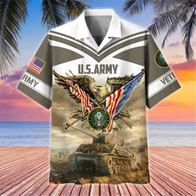 US ARMY VETERAN Hawaiian Shirt - GS4585
