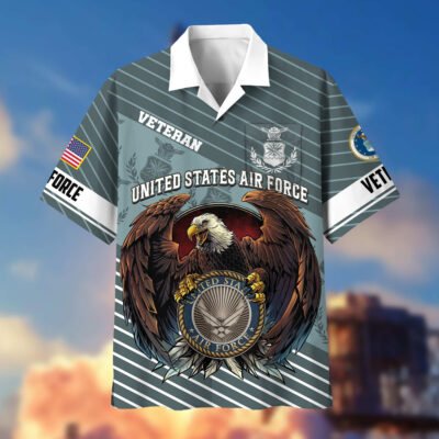 US AIR FORCE VETERAN Hawaiian Shirt - GS4588