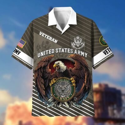 US ARMY VETERAN Hawaiian Shirt - GS4592
