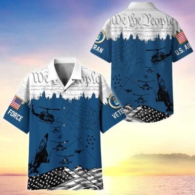 US AIR FORCE VETERAN Hawaiian Shirt - GS4602